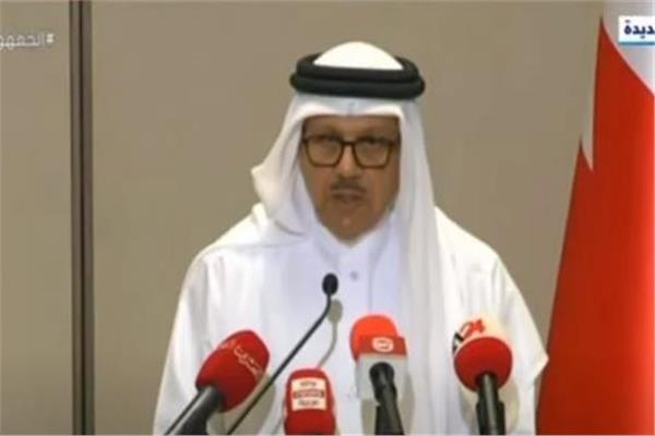 وزير الخارجية البحريني  عبد اللطيف الزياني