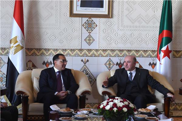 رئيس الوزراء الدكتور مصطفى مدبولى و الوزير الأول  أيمن بن عبد الرحمان