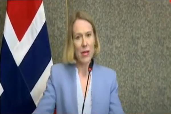 وزيرة الخارجية النرويجية أنيكين هويتفلدت