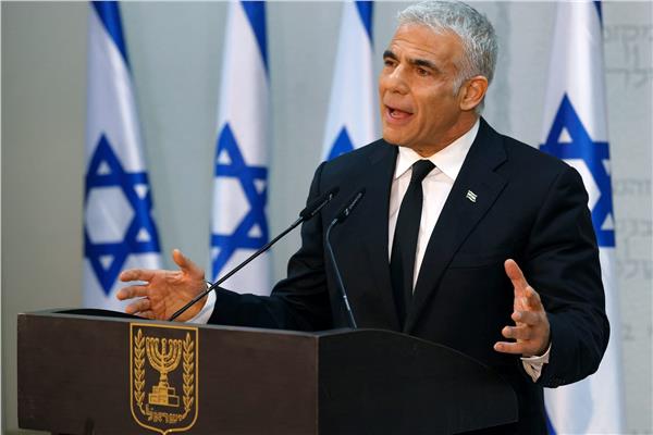  وزير الخارجية الإسرائيلي يائير لابيد