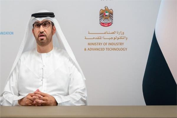 الدكتور سلطان بن أحمد الجابر، وزير الصناعة والتكنولوجيا المتقدمة بدولة الامارات