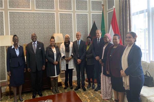 السفير المصري بليلونجوي يستضيف اجتماع مجموعة السفراء الأفارقة  