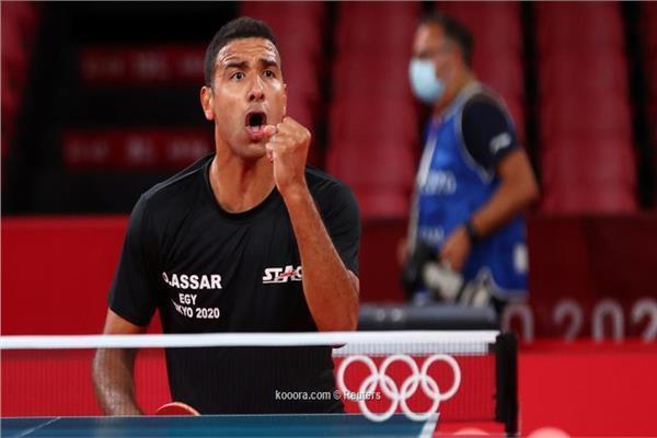 عمر عصر، لاعب منتخب مصر لتنس الطاولة