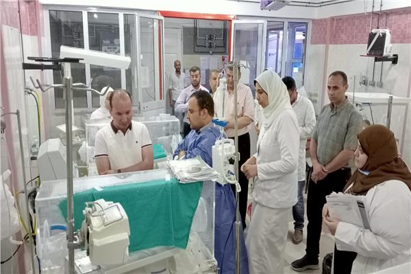 وكيل وزارة الصحة بالبحيرة يتفقد استعدادات مستشفى الدلنجات 