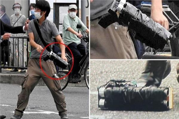نوع السلاح المستخدم خلال عملية اغتيال شينزو آبي