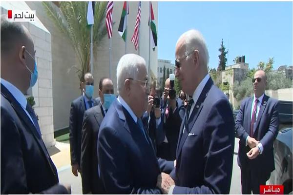 الرئيس الامريكي الى بيت لحم للقاء الرئيس الفلسطيني 