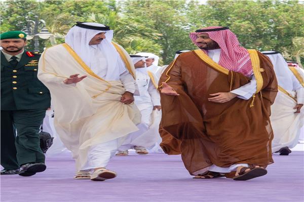 الأمير محمد بن سلمان يستقبل أمير قطر للمشاركة في «قمة جدة»