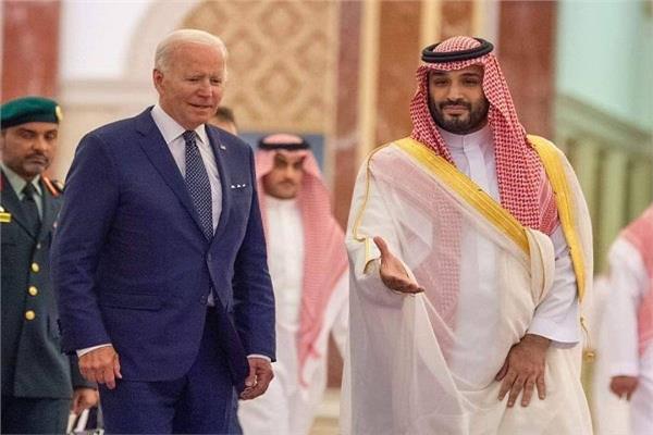 ولي العهد السعودي والرئيس الأمريكية جو بايدن