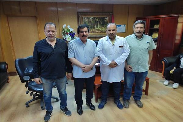 الدكتور بهاء توفيق نقيب الأطباء بمحافظة الغربية