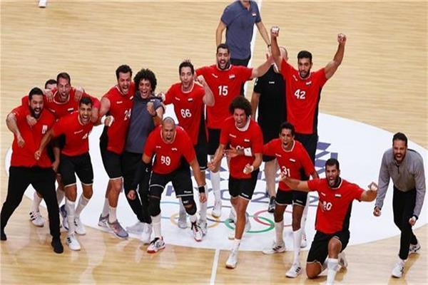 منتخب مصر الفائز ببطولة أمم إفريقيا لكرة اليد