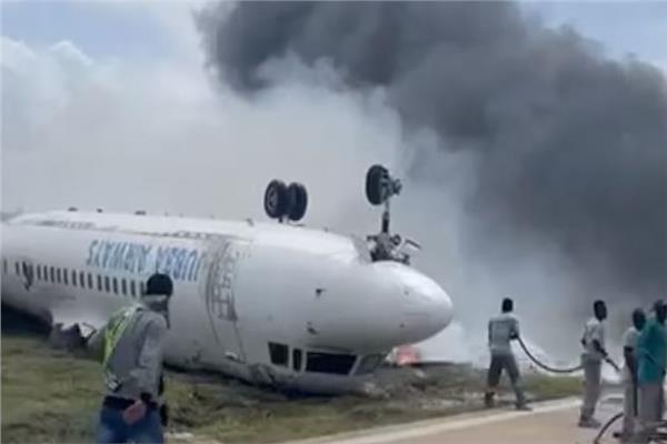 تحطم طائرة صومالية