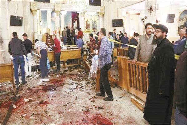 استهداف الكنائس أسلوب الجماعات الإرهابية لإشاعة الفوضى