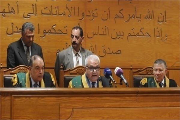  هيئة المحكمة برئاسة المستشار أسامة عبدالشافي الرشيدي