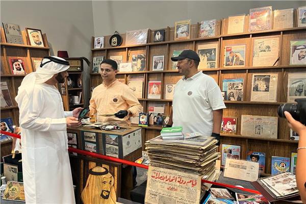 نائب سفير الإمارات يزور مكتبة الإسكندرية