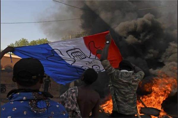 مظاهرة في بوركينا فاسو ضد الوجود الفرنسي