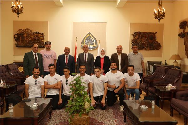  منتخب مصر لألعاب القوي للمكفوفين 