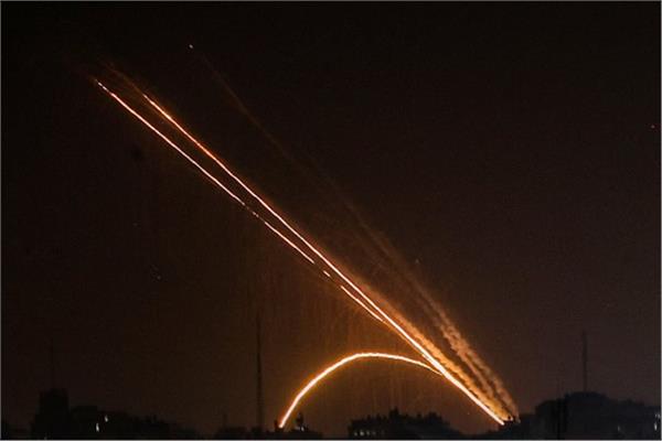 إطلاق صواريخ من غزة باتجاه في محيط تل ابيب