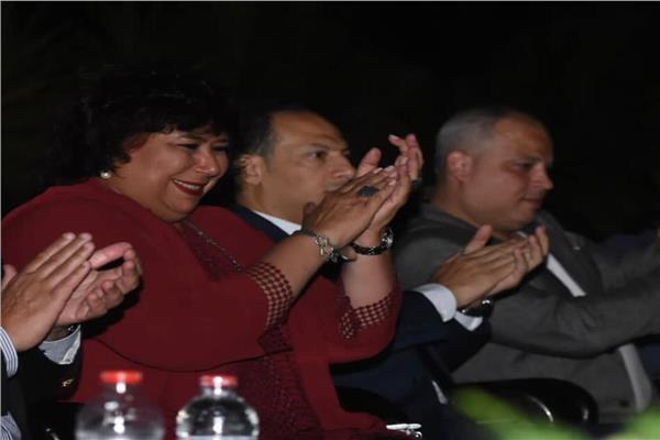  وزيرة الثقافة تشهد الامسية الثانية من مهرجان رومانى الاسكندرية