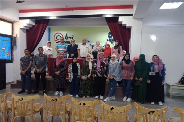 ختام اللقاءات التوعوية لطلاب جامعة جنوب الوادي بمحافظة قنا