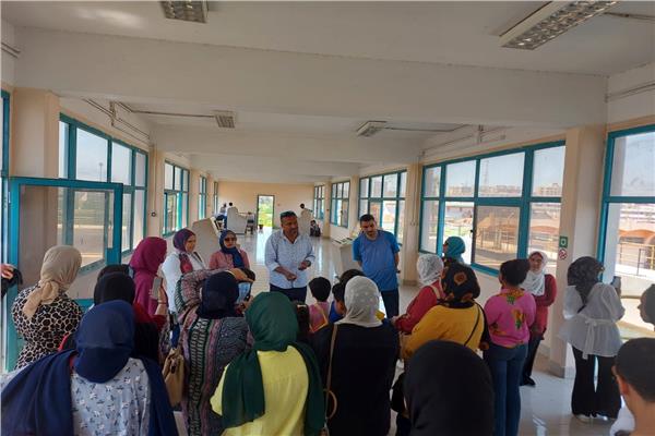 مركز النيل للإعلام بدمنهور ينظم زيارة مدرسية لشركة مياة الشرب والصرف الصحى