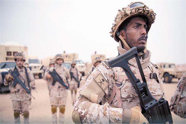 جنود مشاة البحرية السعودية