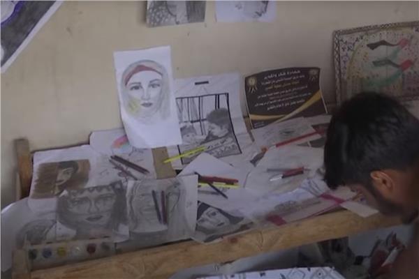 مقتل رسامة فلسطينية