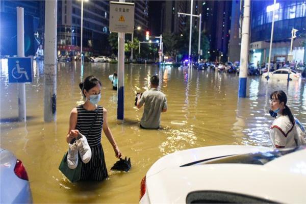  مصرع 7 أشخاص جراء سيل ناتج عن فيضان نهر جنوب غربي الصين