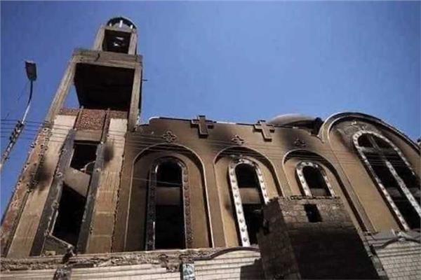 حادث حريق كنيسة إمبابة