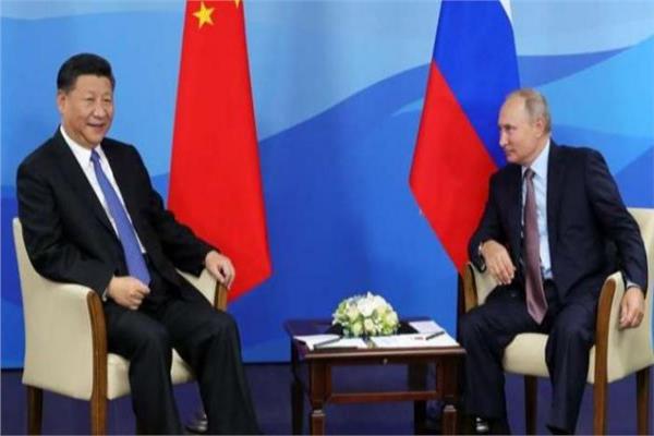  الرئيس الروسي فلاديمير بوتين ورئيس الصين