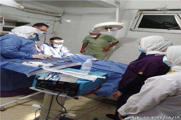 إجراء 21 عملية جراحية بمستشفى إدكو المركزي بالبحيرة