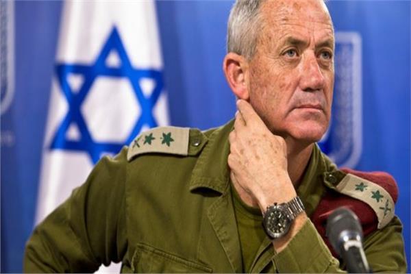  وزير الدفاع الاسرائيلي بيني جانتس