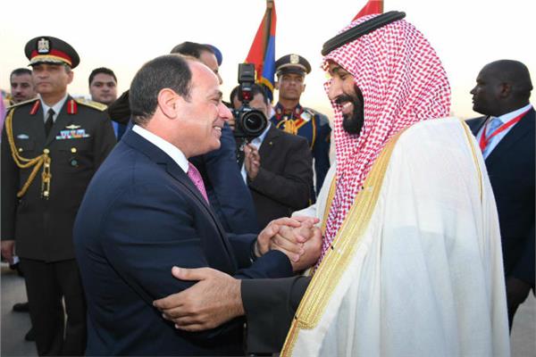 الرئيس السيسي والأمير محمد بن سلمان