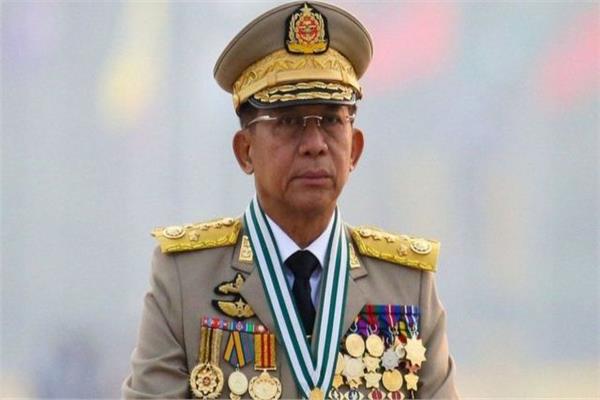 رئيس دولة ميانمار مين أونج هلاين