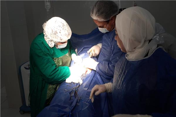 إجراء 12 عملية جراحية متنوعة بمستشفى بدر بالبحيرة في يوم فى حب مصر