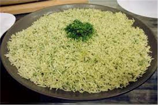  الأرز بالشبت 