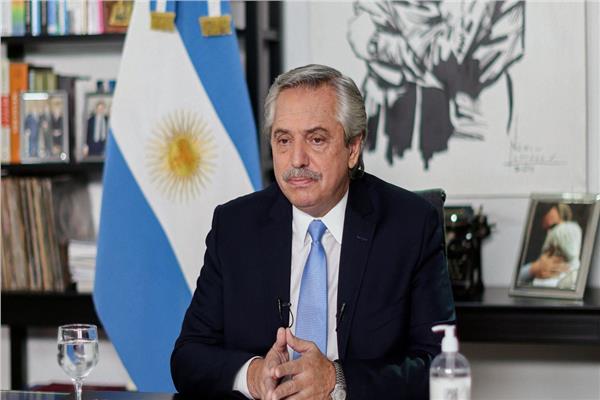الرئيس الأرجنتيني، ألبرتو فرنانديز