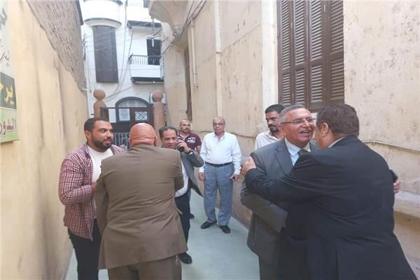 رئيس الوفد يزور مقر اللجنة العامة بمحافظة الدقهلية