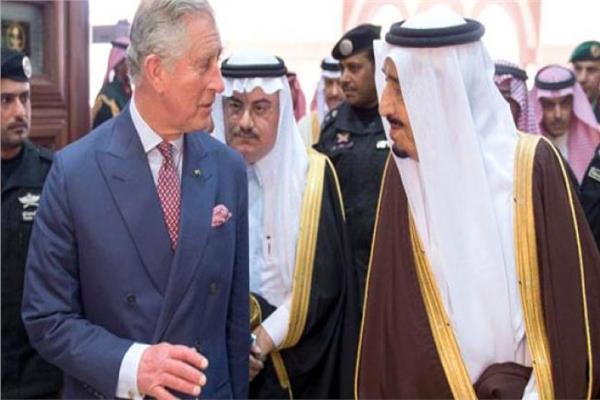 الملك سلمان بن عبدالعزيز والملك تشارلز الثالث