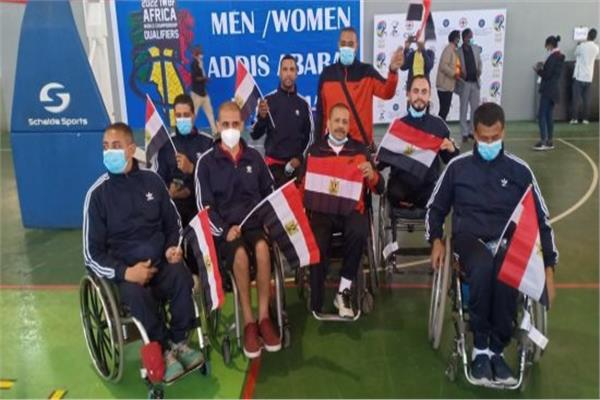 منتخب مصر يقهر تشيلي في ثالث مبارياته بكأس العالم لكرة اليد للكراسي المتحركة