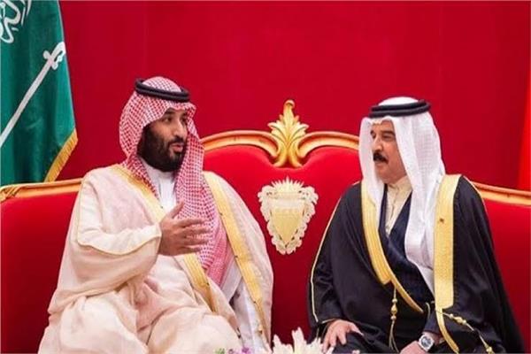 ولي العهد السعودي والعاهل البحريني