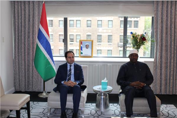 الأمين العام لمجلس حكماء المسلمين يلتقي رئيس جمهورية جامبيا في نيويورك
