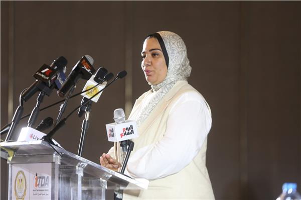  الدكتورة هبة السيد، مساعد رئيس جهاز تنمية التجارة لشؤن الاستثمار