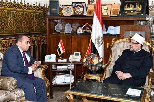  وزير الأوقاف يستقبل سفير مصر لدى جمهورية كينيا 