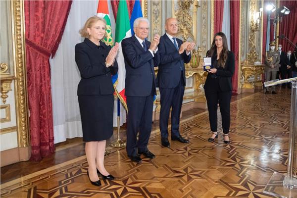 الرئيس الإيطالي يسلم "جائزة إيني 2022"