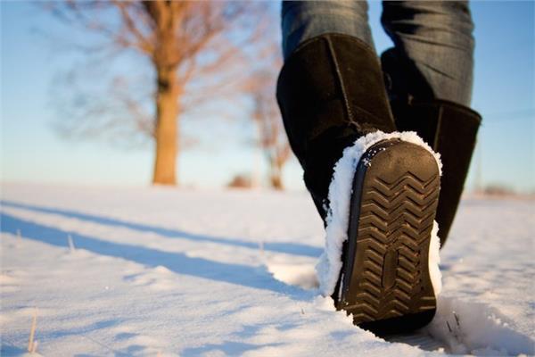 فوائد المشي في الشتاء