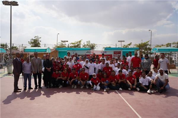 ملتقى رياضي صحي  للاولمبياد الخاص المصرى بطلاب جامعة بدر بالقاهرة
