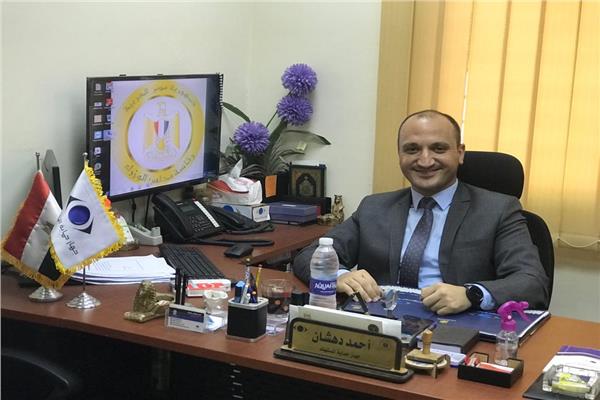 أحمد مصطفى دهشان رئيس الفرع الإقليمي لجهاز حماية المستهلك