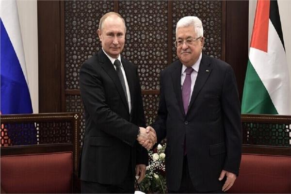 محمود عباس وفلاديمير بوتين