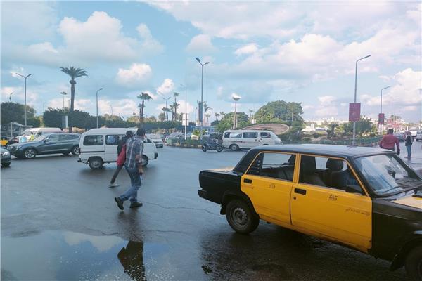 هطول أمطار غزيرة على الإسكندرية  