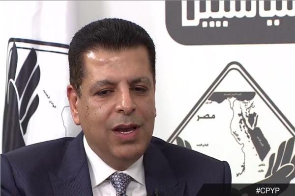 النائب محمد سامي رئيس الهيئة البرلمانية للحزب المصري الديمقراطي بمجلس الشيوخ